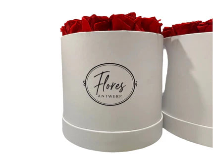 FLORES – 18 Eternal red roses